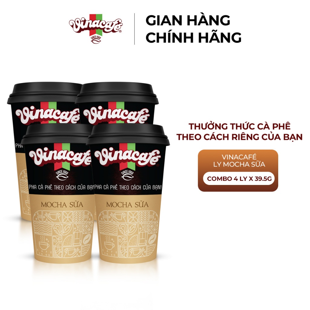 Combo 4 Vinacafé Ly Các Vị