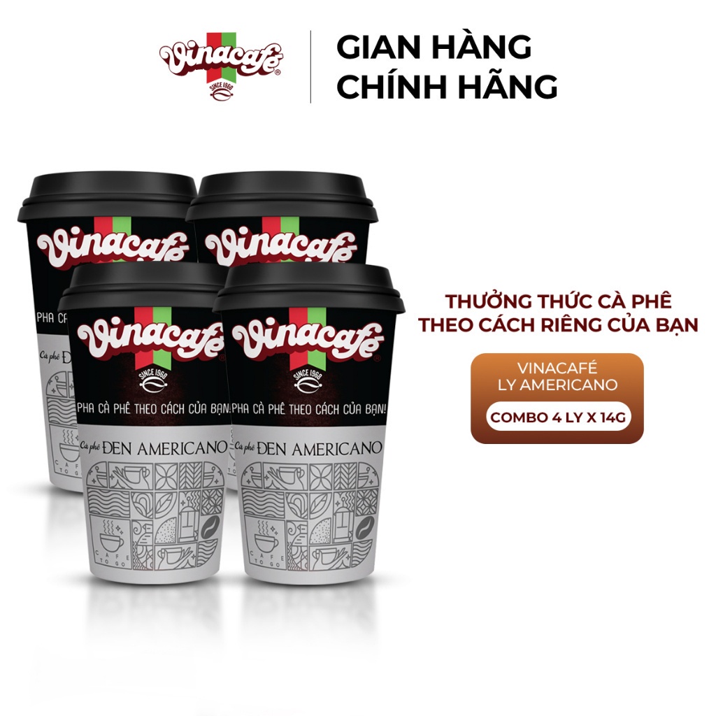 Combo 4 Vinacafé Ly Các Vị