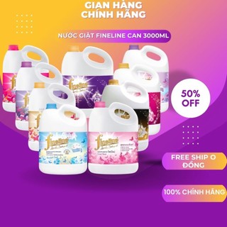 Nước giặt fineline thái lan can 3000ml- nước giặt xả quần áo chính hãng công ty đại thịnh..... ...