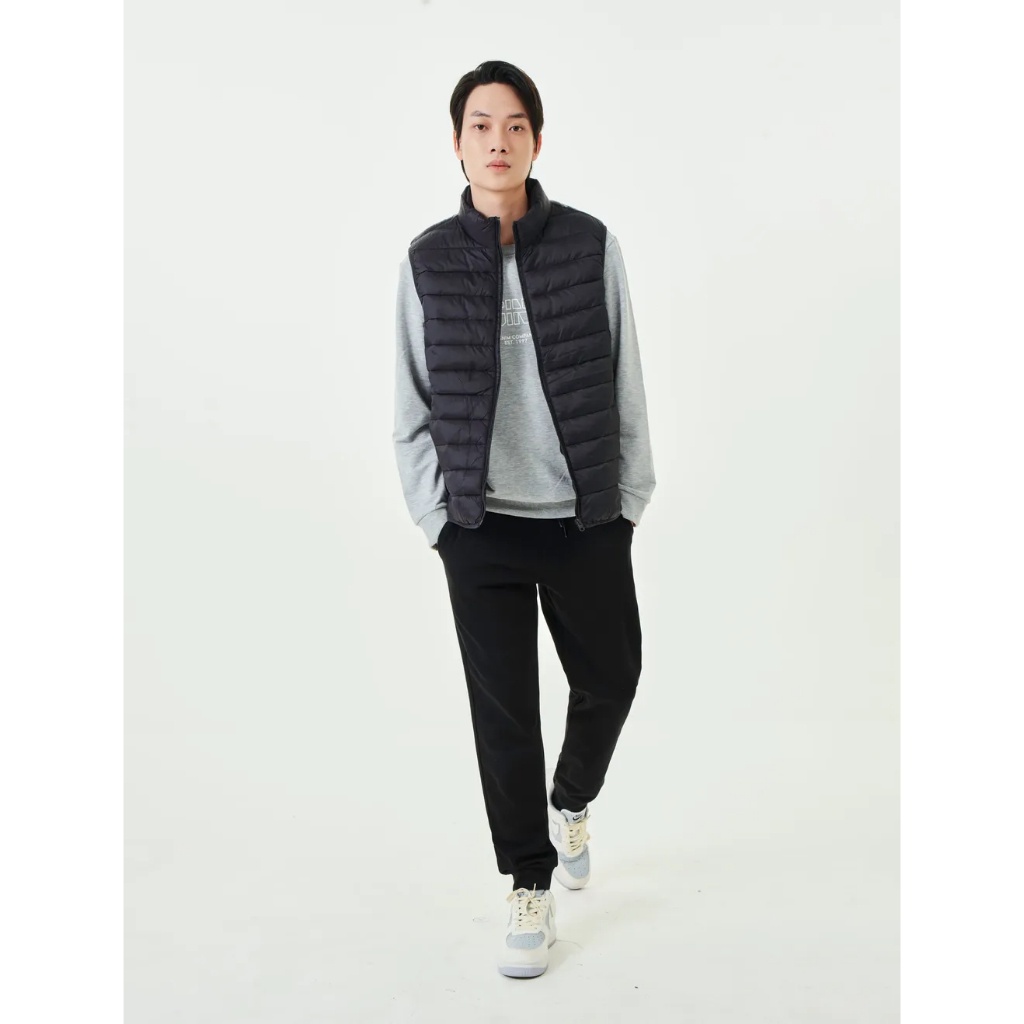 Áo khoác gilet nam CANIFA chần bông cổ cao ba lớp 8OT23W015