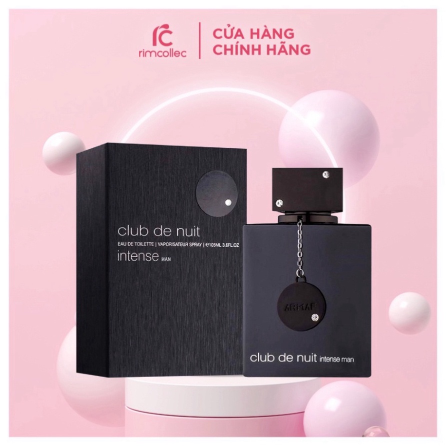 Nước hboa nam cao cấp chính hãng Armaf Club de Nuit Intense Man, dầu thơm body 105ml hương thơm nam tính mạnh mẽ N23 QT