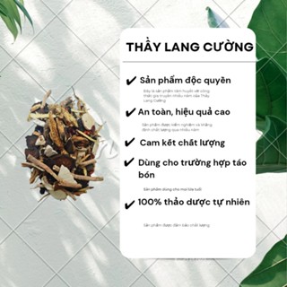 Thang Táo Bón Giúp Nhuận Tràng, Hỗ Trợ Tiêu Hoá Thầy Thuốc Gia Đình Lang Cường