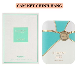 Nước hoa nữ Le Parfait Azure Pour Femme EDP tươi mát, hiện đại, quyến rũ, ngọt ngào 100ml cam kết chính hãng