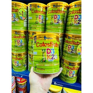 Sữa bột colosbaby d3k2 800gr đầy đủ mã qr