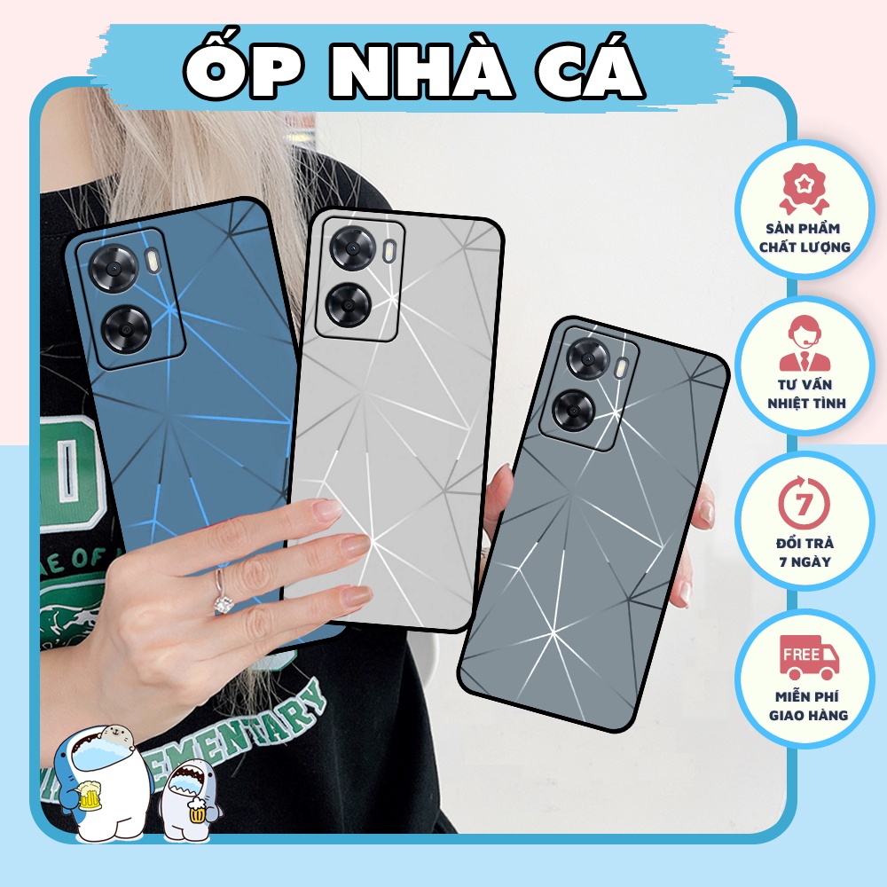 Ốp lưng Oppo A57 2022 / A77s / A57 4G in hình galaxy thương hiệu đẹp