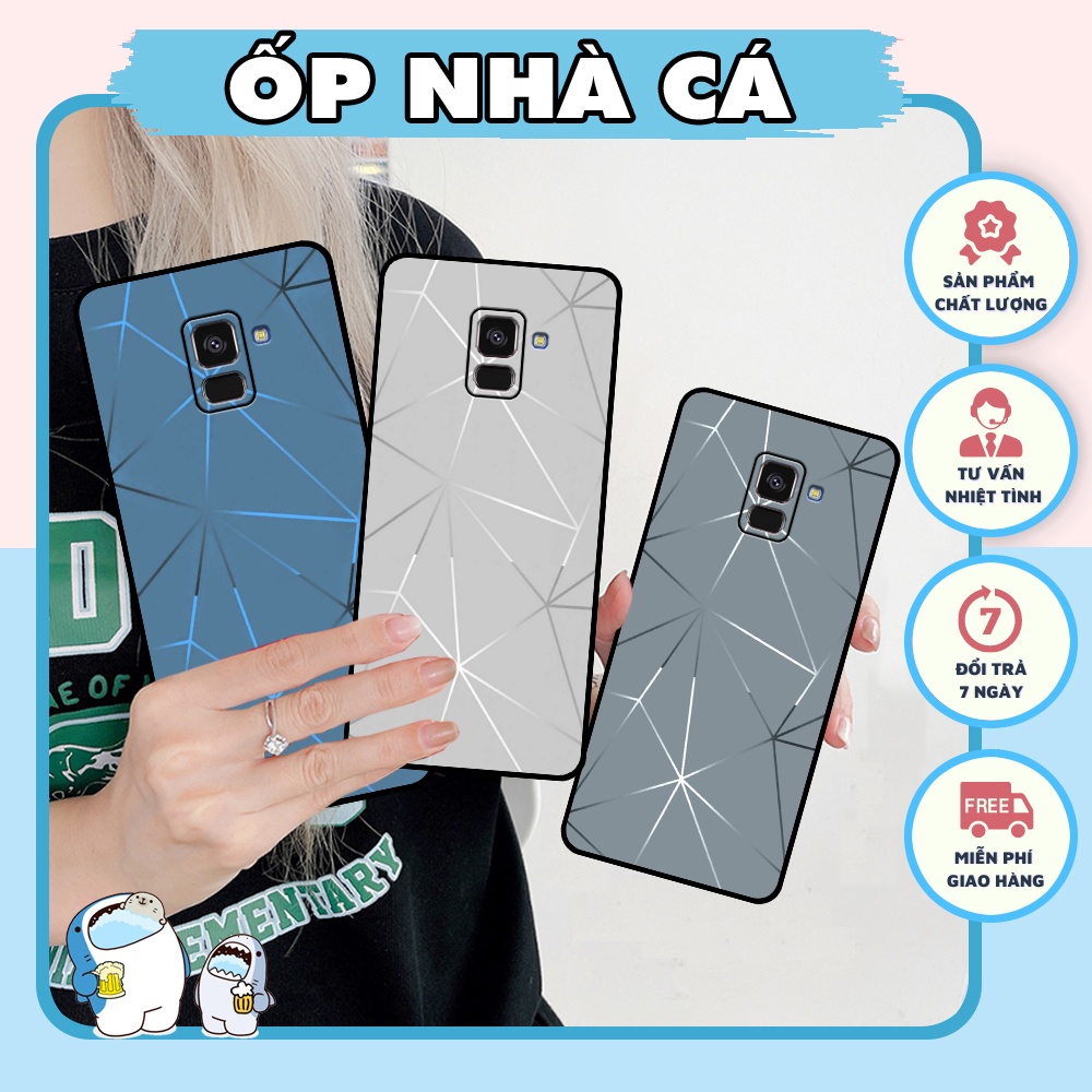 Ốp lưng Samsung A5 2018 / A8 2018 / A8 Plus / A8+ in hình galaxy thương hiệu đẹp