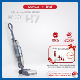 Máy lau sàn hút bụi trọng lượng siêu nhẹ jetzt h7 lực hút 15000pa
