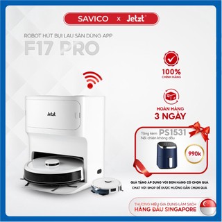 Robot lau sàn hút bụi tự làm sạch Jetzt F17 PRO