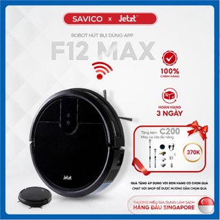 Robot hút bụi lau nhà thông minh Jetzt F12 MAX