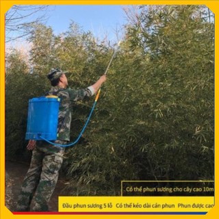 Bình xịt điện đeo lưng 16l nạp sạc 8ah12v ⚜️simonshop⚜️