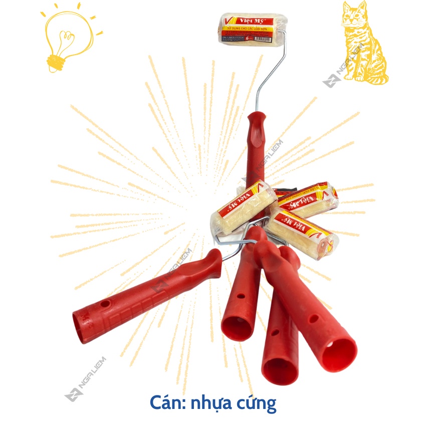 Lăn Sơn Nhựa Việt Mỹ