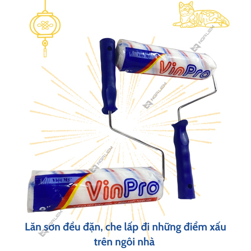 Lăn Sơn Nhựa Việt Mỹ