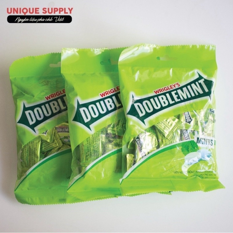 viên ngậm không đường doublemint hương bạc hà( gói 30 viên)