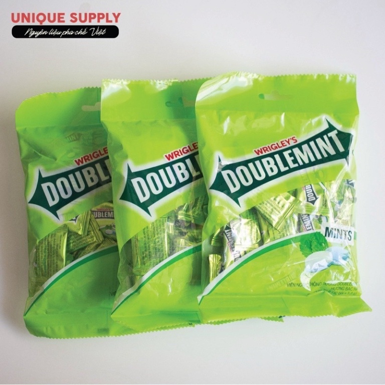 viên ngậm không đường doublemint hương bạc hà( gói 30 viên)