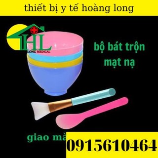 Combo bát, chổi, thìa đắp mặt na