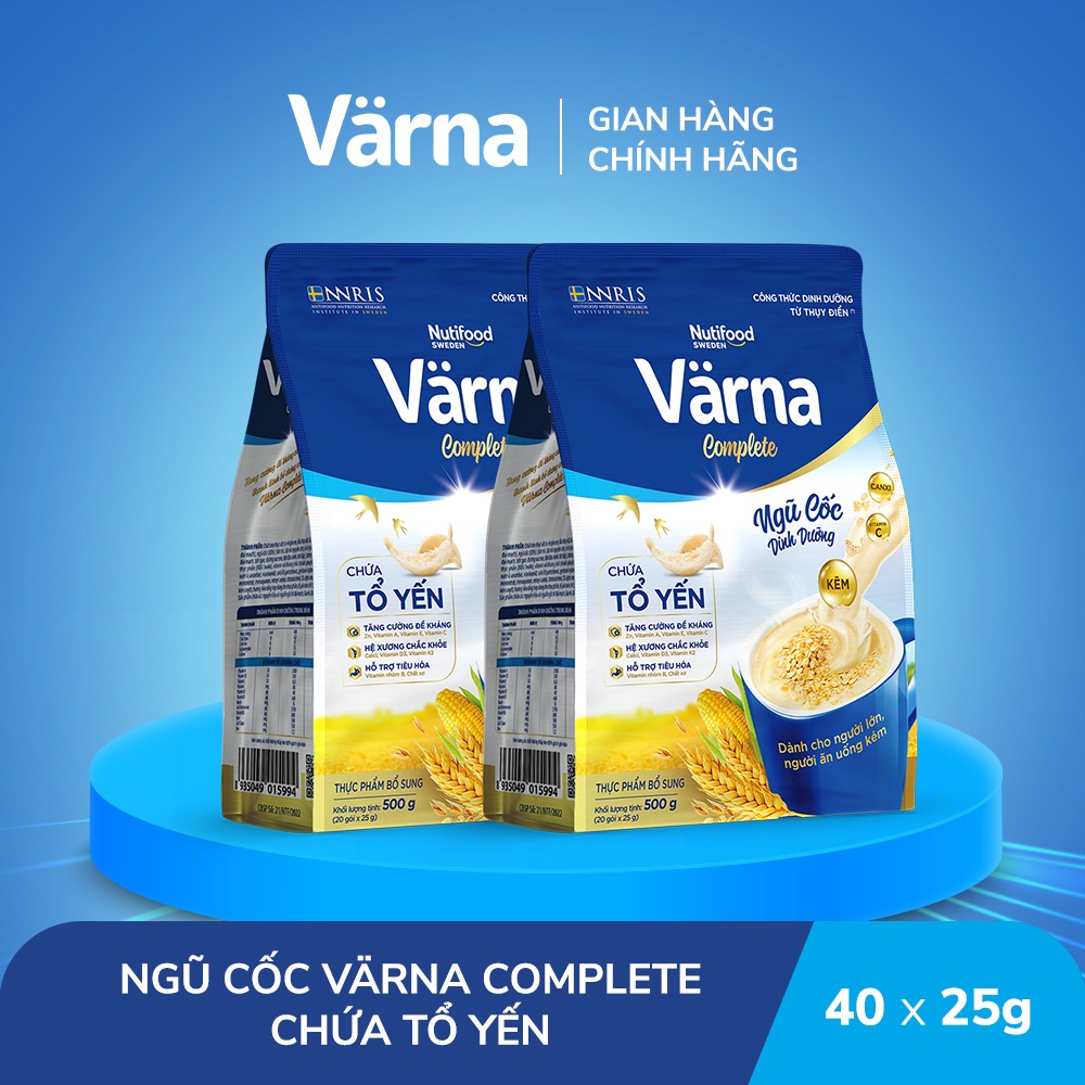 Combo 2 Túi ngũ cốc dinh dưỡng Värna Complete