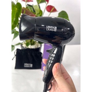 💗Máy sấy tóc Lebenlang phiên bản mini kèm túi đựng