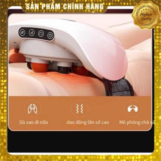 máy massage bụng đa năng tích hợp đá nóng himalaya giúp giảm mỡ bụng