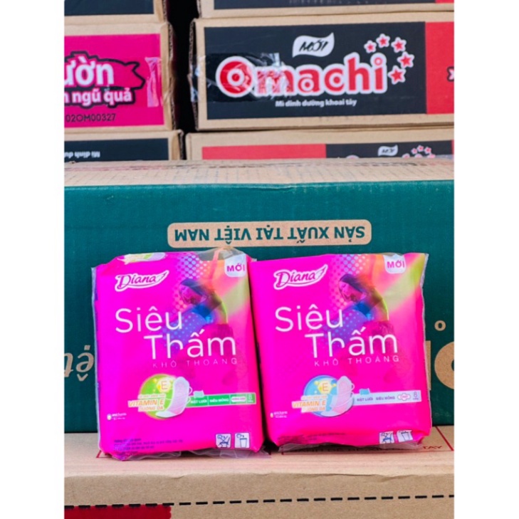 băng vệ sinh Diana Siêu Thấm Siêu Mỏng Bánh Tráng FOOD