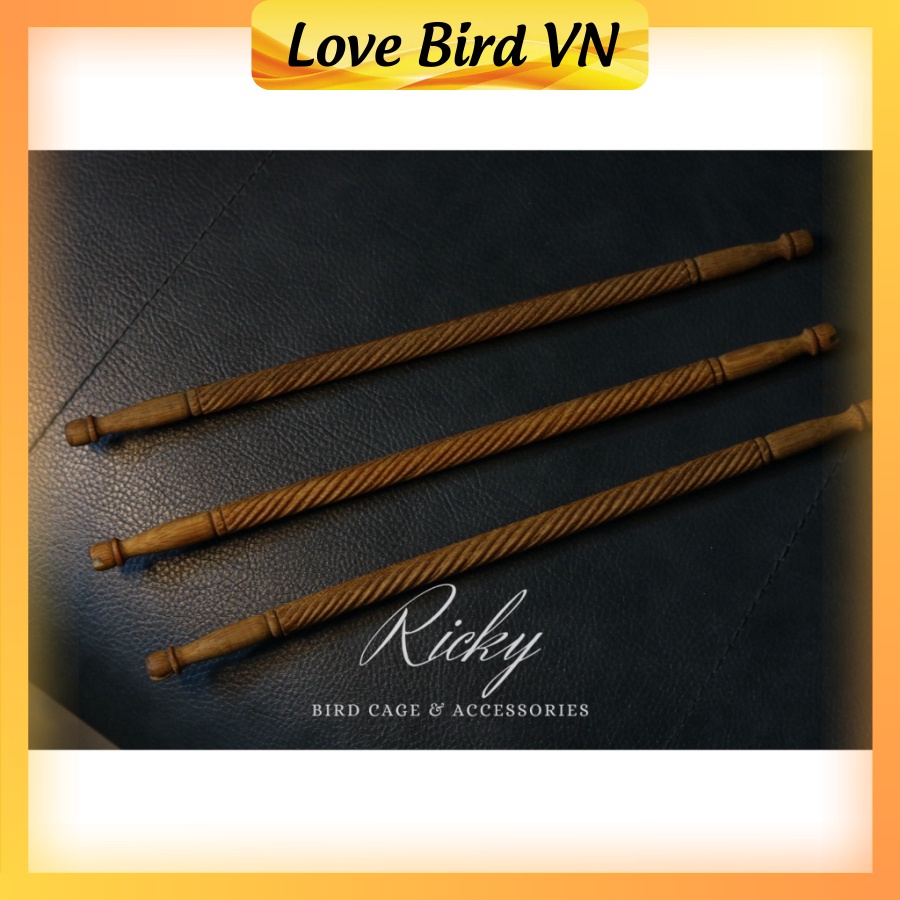 Cầu khuyên tàu đẹp Ricky, cầu khuyên xoắn dài 22,5cm