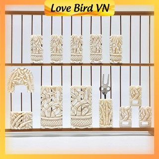 Bộ phụ kiện xương động lồng khuyên tích Cây trúc