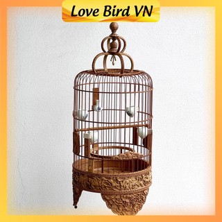 Lồng khuyên chạm nho sóc 01