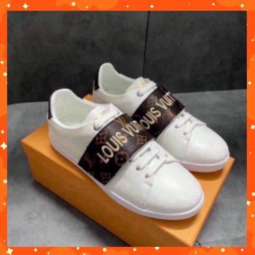 999 UNI LOVE Giày Slipon LV Trắng đế Cao Su - Giày LV louis vuitton Slipon Nam BinZ D YESS BC88 SEZ I
