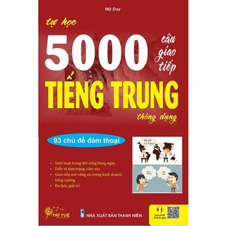 Sách - Tự học 5000 câu giao tiếp tiếng Trung thông dụng