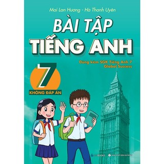 Sách - Bài tập tiếng Anh lớp 7 - Không đáp án