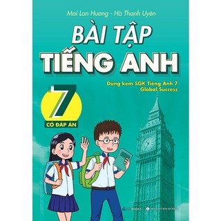 Sách - bài tập tiếng anh lớp 7 - có đáp án