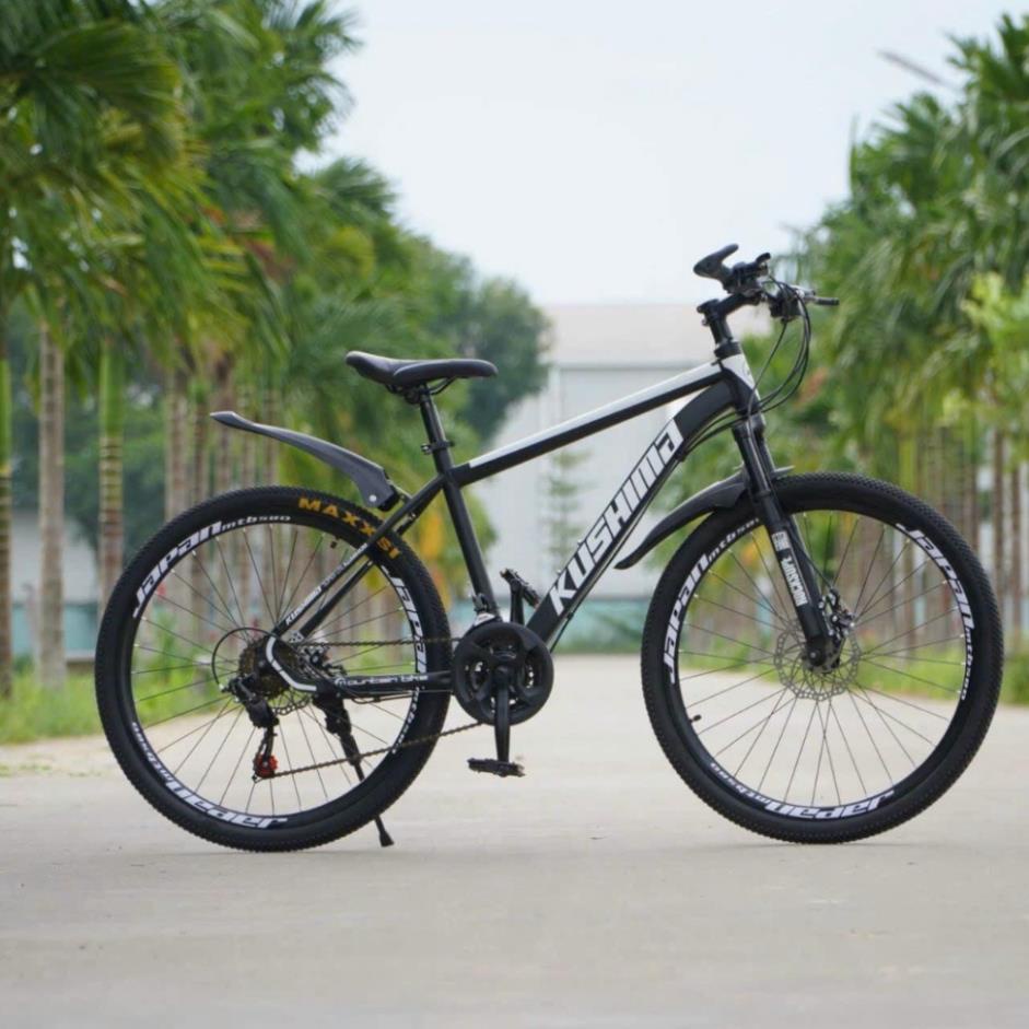 Xe đạp thể thao KUSHIMA 26 inch vành nan xe đạp địa hình mẫu mới 2023