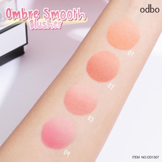 Phấn má odbo Ombre Smooth Blusher OD1307 5.5g OD1308
