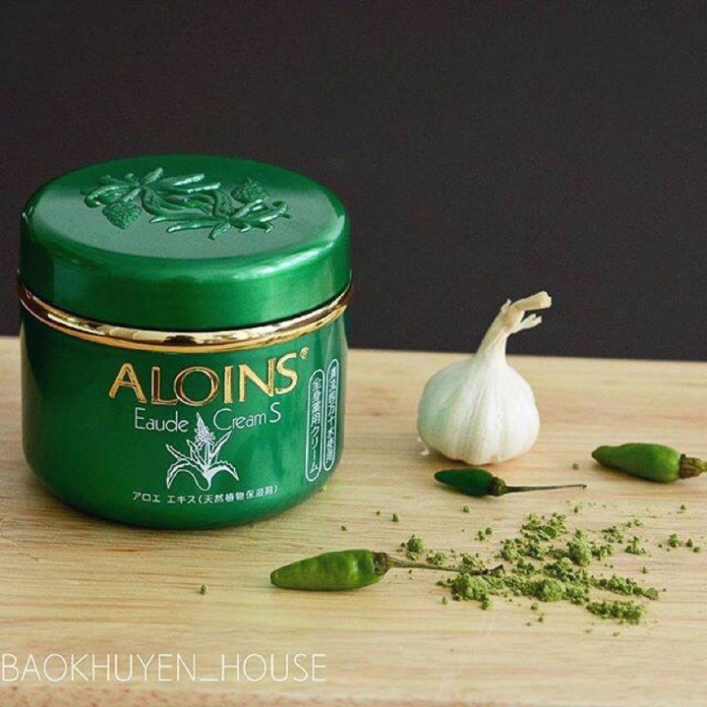 <HOT>Kem dưỡng ẩm lô hội Aloins Nhật Bản, kem lô hội xanh dưỡng da khô nứt nẻ mùa đông Eaude Cream S