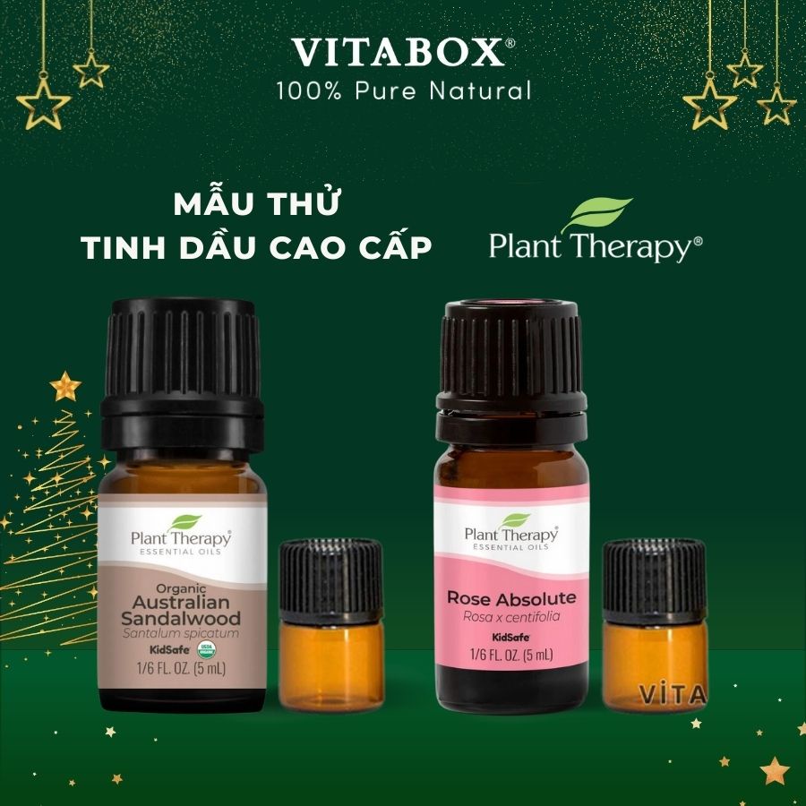 Plant Therapy - Mẫu thử 1mL các loại tinh dầu cao cấp