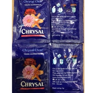 Thuốc chrysal dưỡng hoa lâu tàn, chất dưỡng hoa tươi