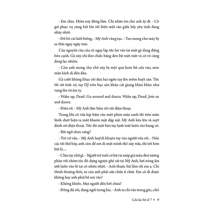 Sách - Tiểu thuyết trinh thám - Câu lạc bộ số 7 - LinhLanBooks