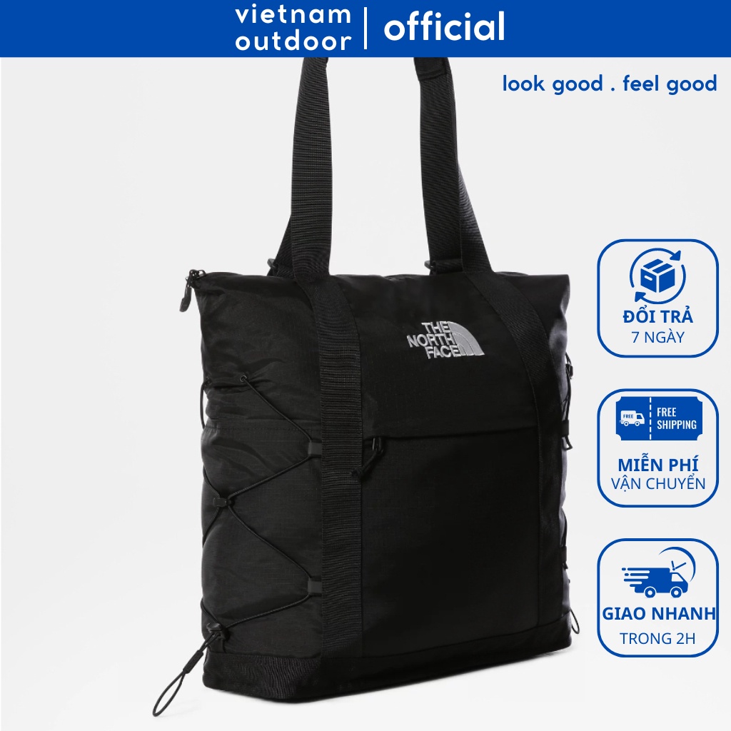 Túi Tote Balo Du Lịch Nam Nữ THE NORTH FACE BOREALIS TOTE BAG Chống Thấm Thời Trang Khóa 2 Chiều Chuyên Balo Trekking