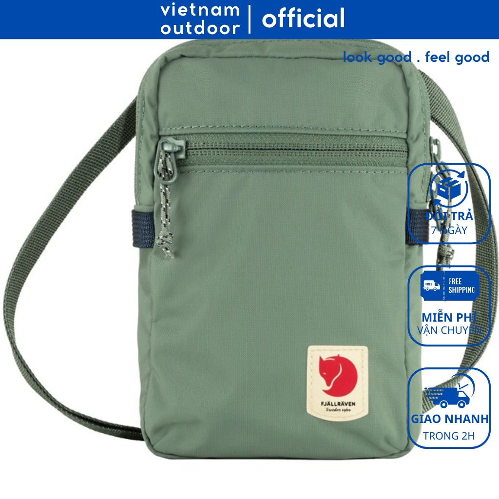 Túi Đeo Chéo Nam Nữ FJALLRAVEN HIGH COAST POCKET Đeo Thành Nhiều Kiểu Thời Trang Kháng Nước Chuyên Balo Du Lịch Trekking