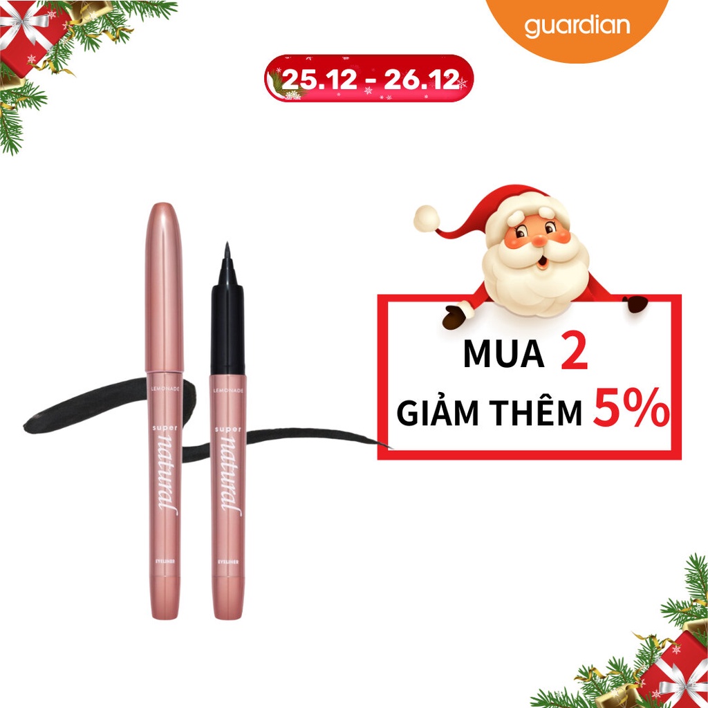 Kẻ Mắt Nước Lâu Trôi Lemonade Supernatural Eyeliner #Black 1Gr