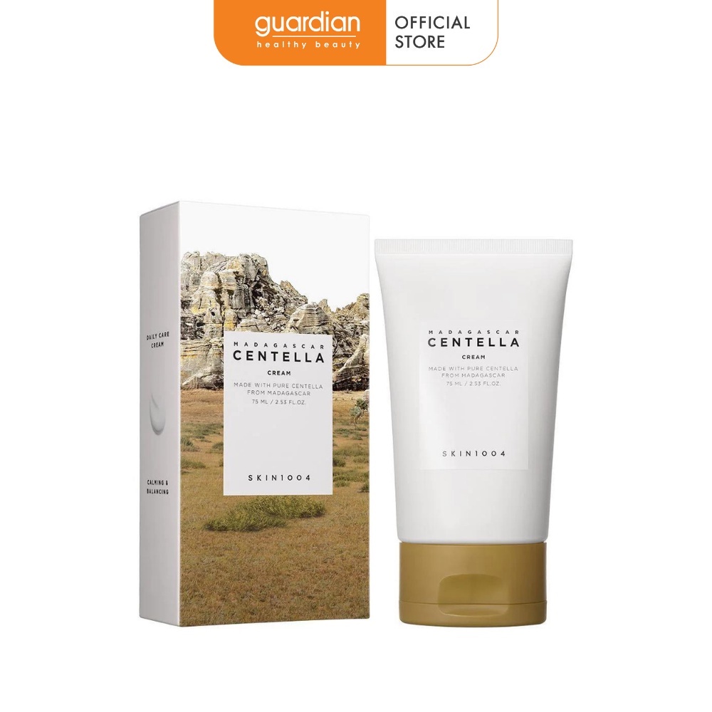 Kem Dưỡng Ẩm Chiết Xuất Rau Má Dành Cho Da Mụn & Da Nhạy Cảm Madagascar Centella Cream SKIN1004 75ml