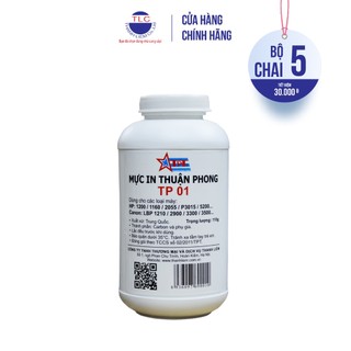 (BỘ 5 CHAI) Mực đổ TPT Thuận Phong TP01 dùng cho máy in HP/Canon