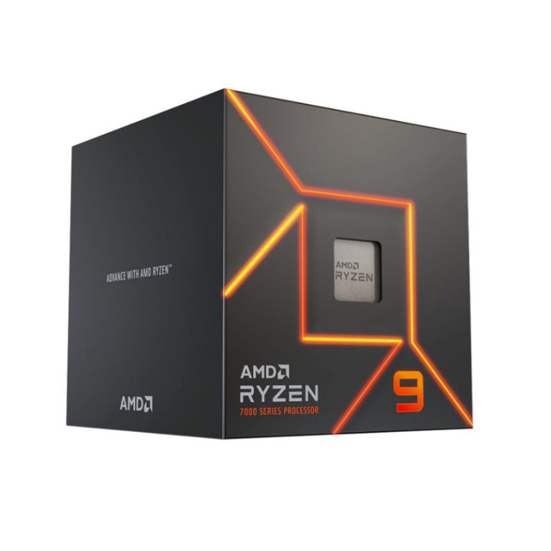 CPU AMD RYZEN 9 7900 (3.7 GHZ UPTO 5.4GHZ / 76MB / 12 CORES, 24 THREADS / 65W / SOCKET AM5)