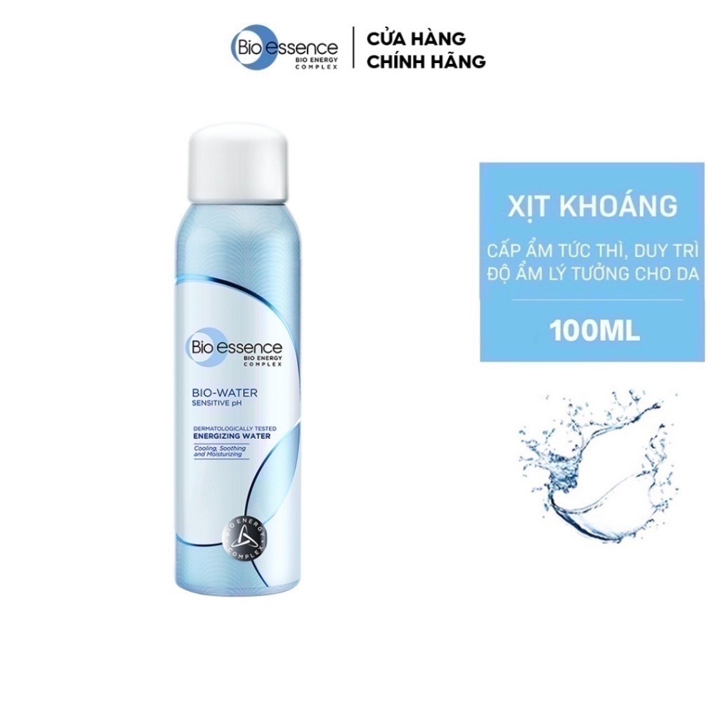 Nước khoáng dưỡng da ẩm mượt mịn màng Bio-Essence Bio-Water Energizing Water 100ml