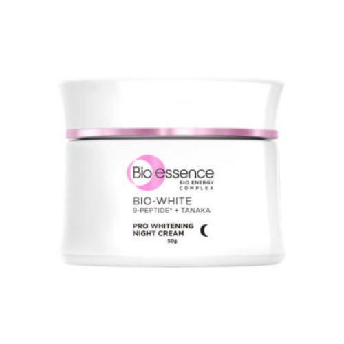 Kem Dưỡng Trắng Sáng Da Chuyên Sâu Ban Đêm Bio-essence Bio-White Pro chiết xuất Tanaka & Camellia 50g