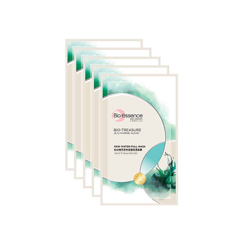 Combo 6 Mặt nạ tảo biển dưỡng da ẩm mượt Bio Jeju Marine Algae Bio-essence
