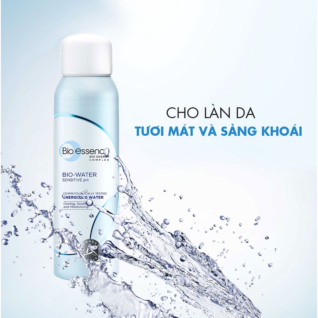 Combo 2 Nước xịt khoáng dưỡng da Bio-Water Energizing Water 100ml/chai