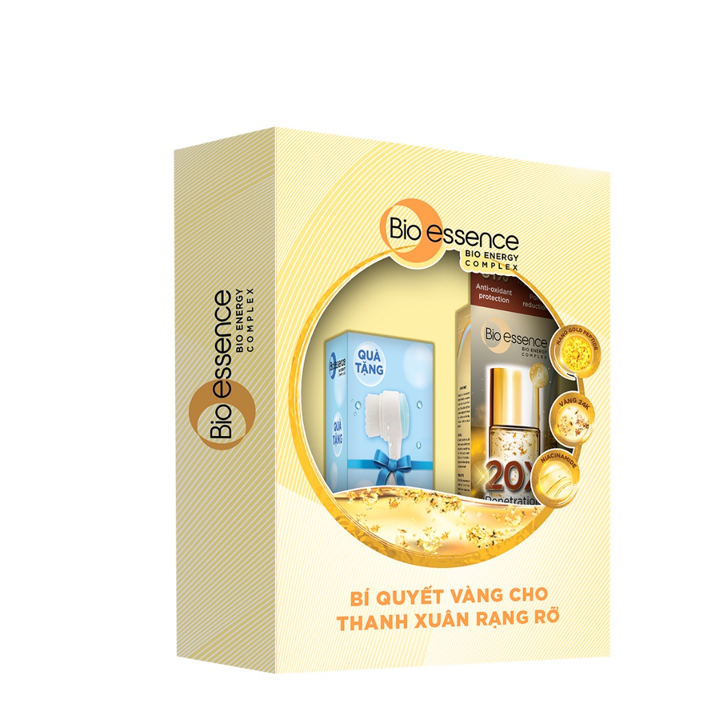 NƯỚC DƯỠNG NGĂN NGỪA LÃO HOÁ CHIẾT XUẤT VÀNG 24K BIO-ESSENCE BIO-GOLD GOLD WATER