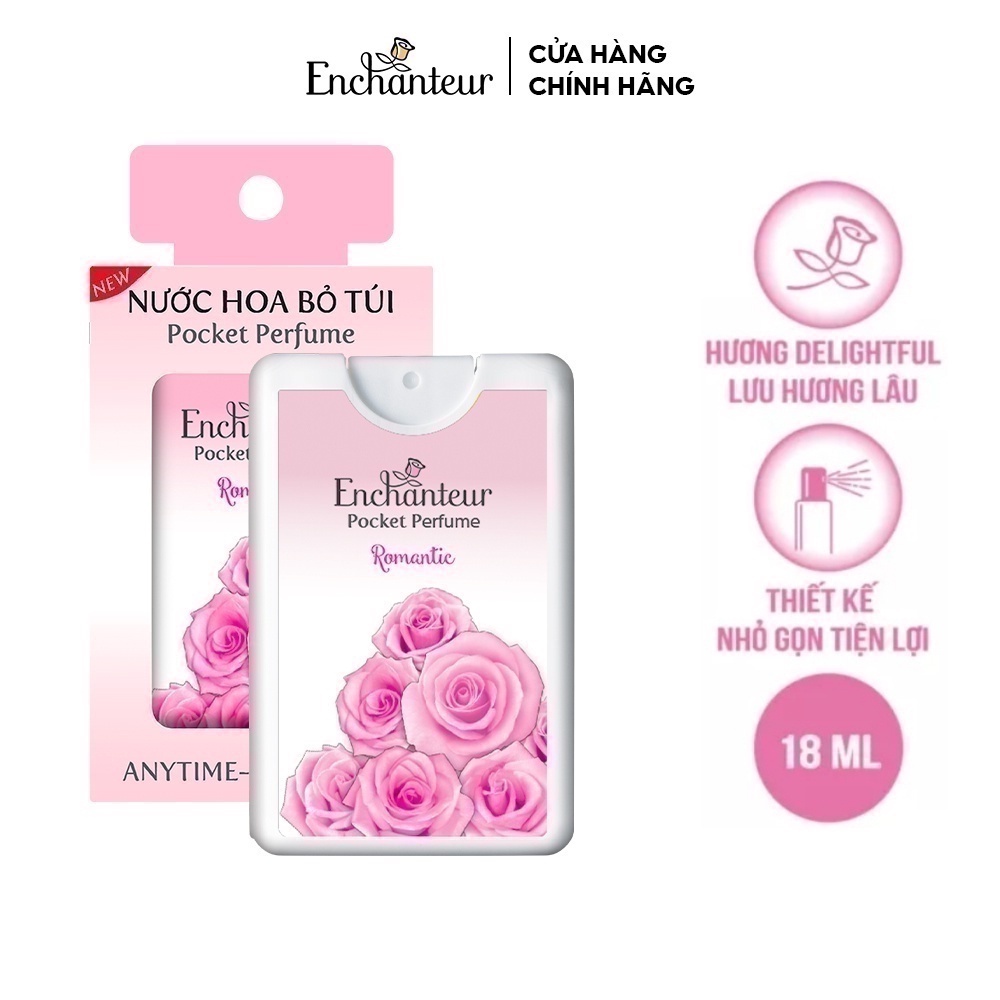 Nước hoa bỏ túi Enchanteur Romantic 18ml