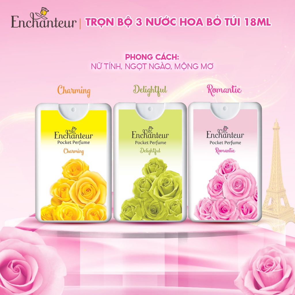 Nước hoa bỏ túi Enchanteur Romantic 18ml