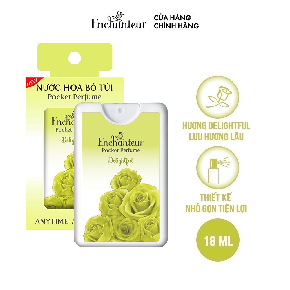 Nước hoa bỏ túi Enchanteur Delightful 18ml